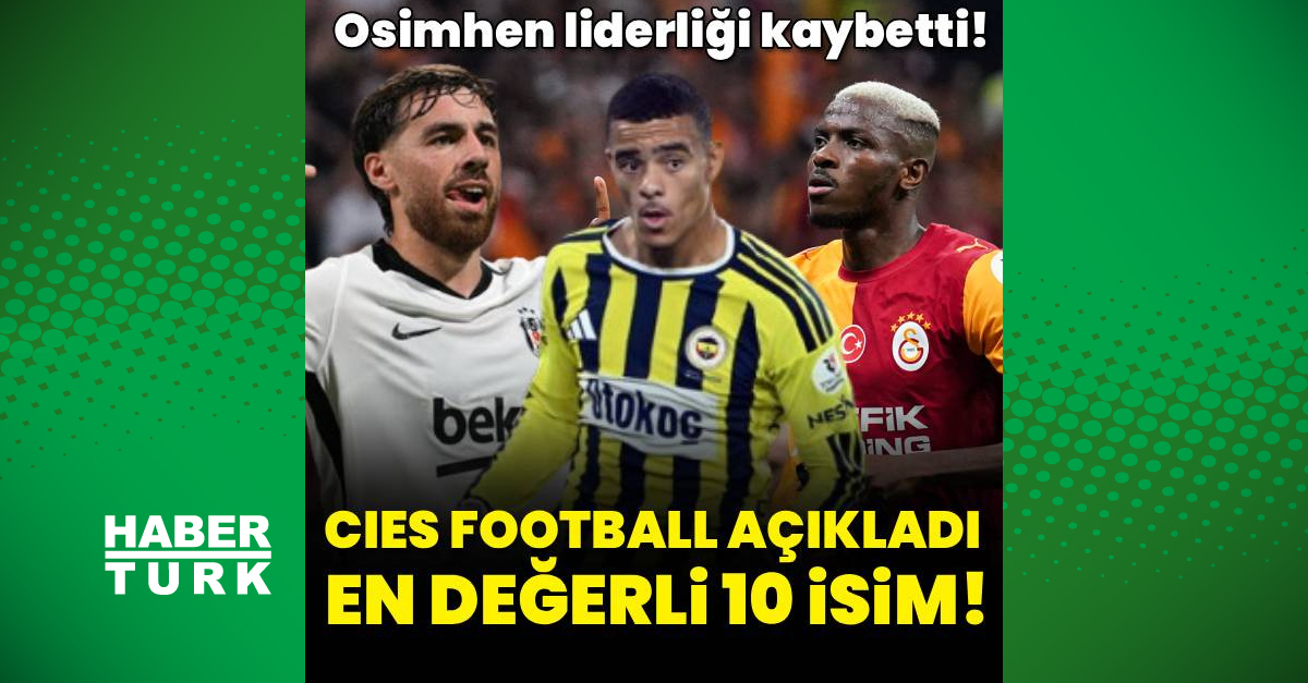 Süper Lig'in en değerli 10 futbolcusu açıklandı: Mason Greenwood zirvede