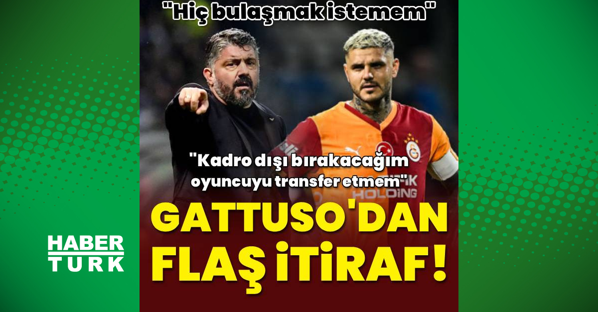 Gennaro Gattuso'dan Mauro Icardi Açıklaması
