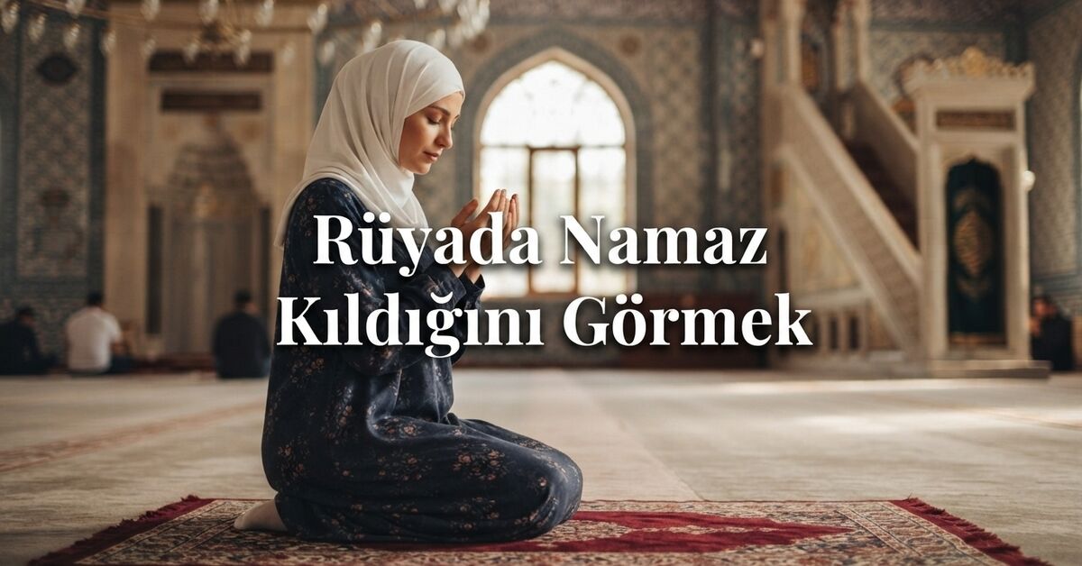 rüyada namaz kıldığını görmek ne anlama gelir?