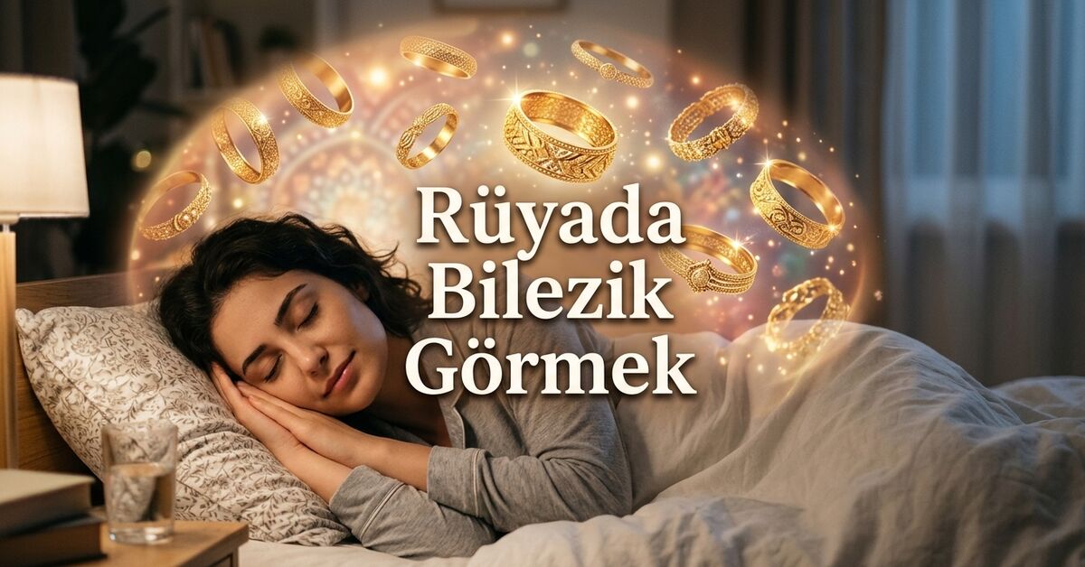 rüyada bilezik görmek ne anlama gelir?