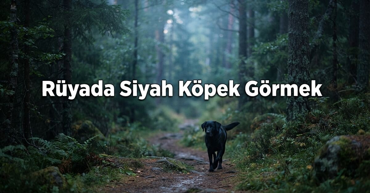 Rüyada siyah köpek görmek ne anlama gelir?