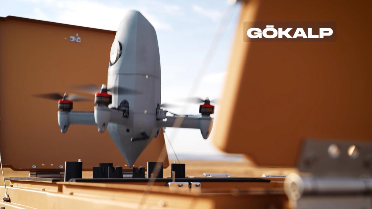 ASELSAN geliştirdiği GÖKALP ile havada otonom dron imha ediyor