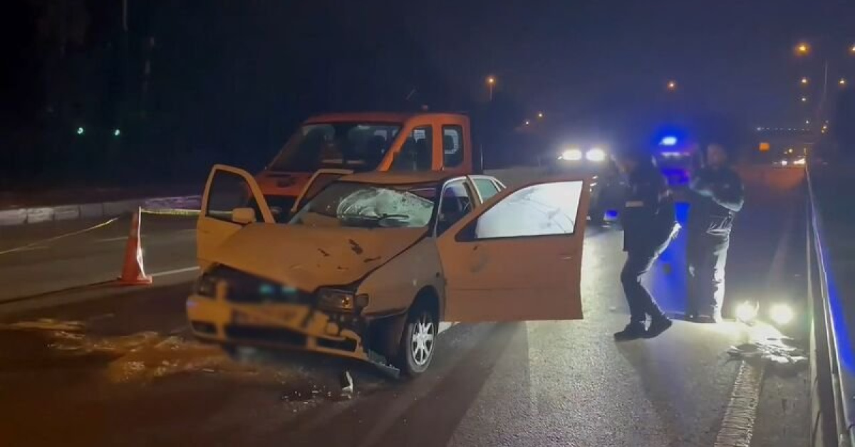 Bursa'da otomobilin çarptığı yaya hayatını kaybetti
