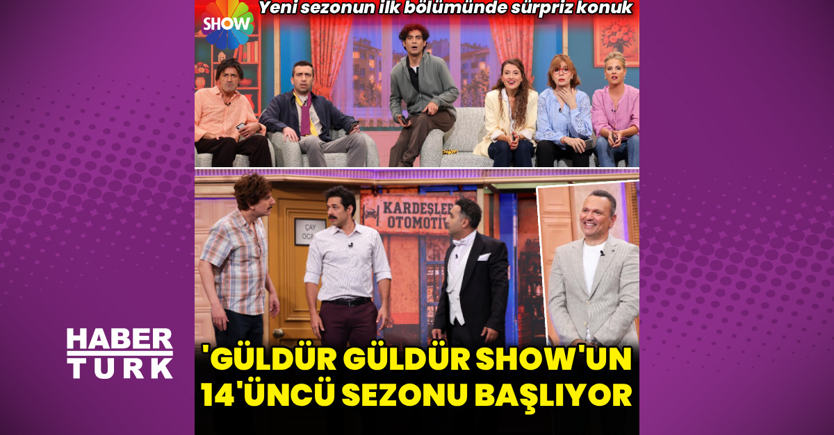 Güldür Güldür Show 14. sezonuyla 17 Ekim'de ekranda