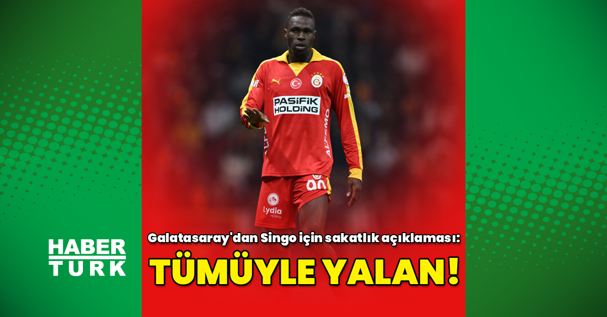 Galatasaray'dan Wilfried Singo Açıklaması: Sakatlık İddiaları Yalan