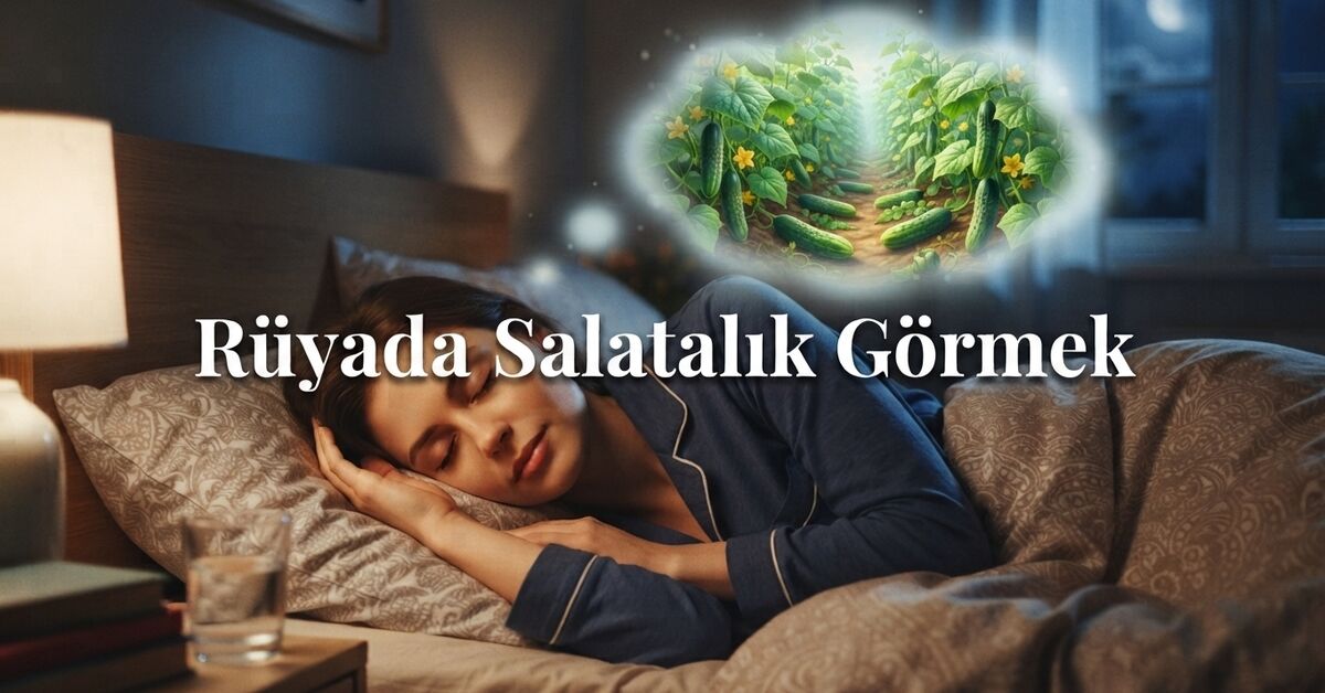 rüyada salatalık görmek ne anlama gelir?