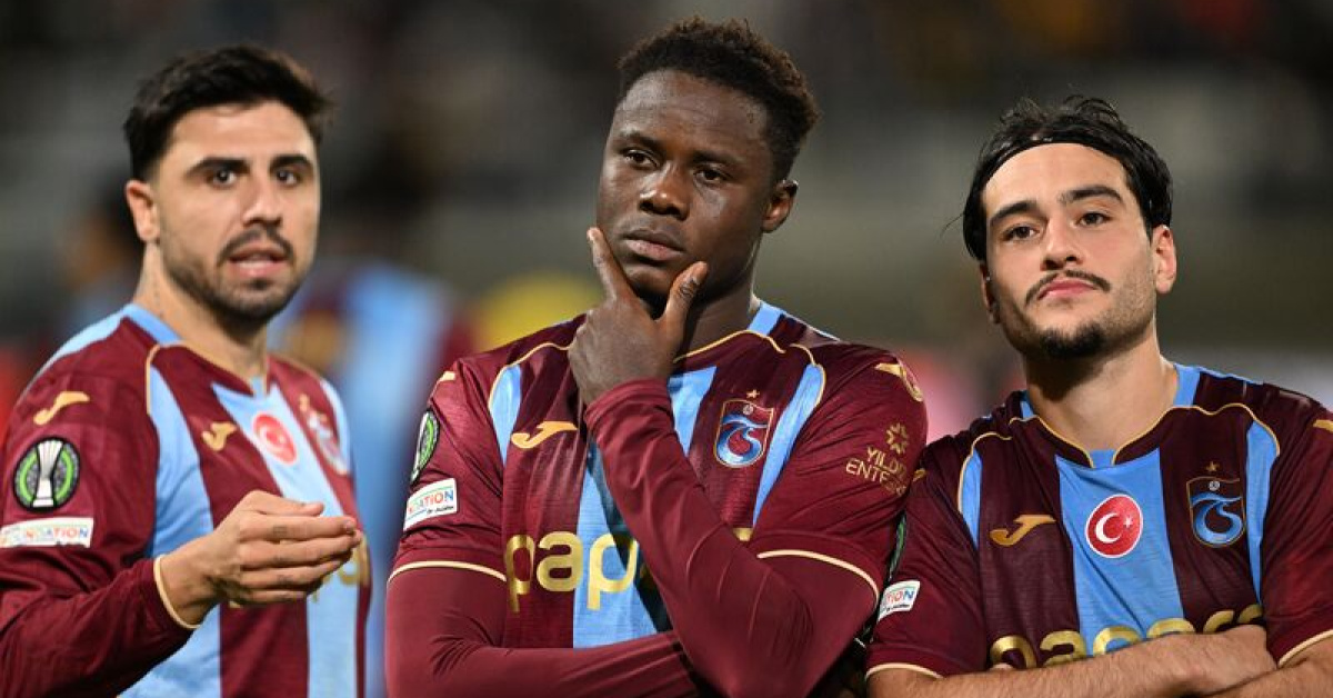 Trabzonspor'da Franculino Dju ve Aral Şimşir sakatlandı