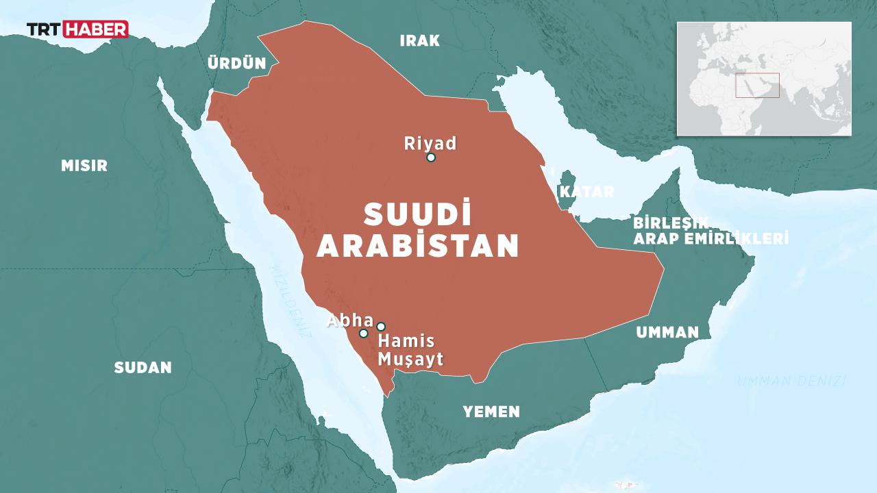 Suudi Arabistan'ın Hamis Muşayt kentinde erken uyarı sistemi devrede