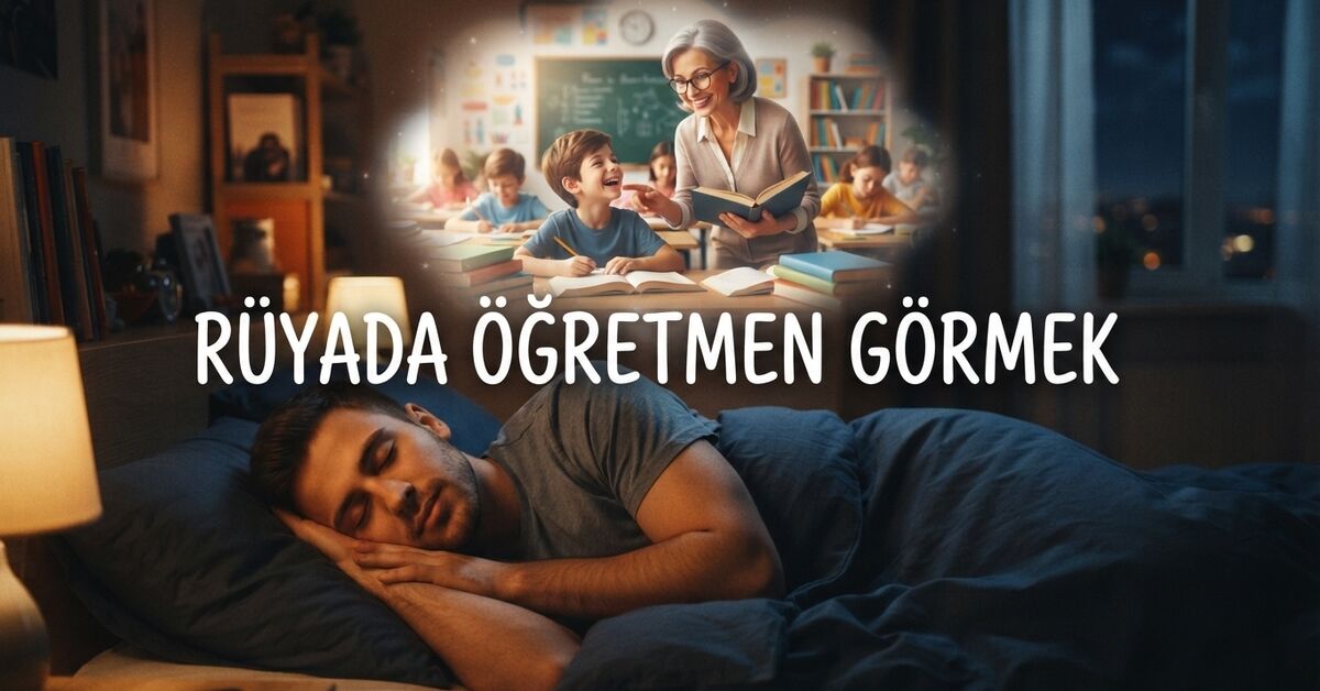rüyada öğretmen görmek ne anlama gelir?