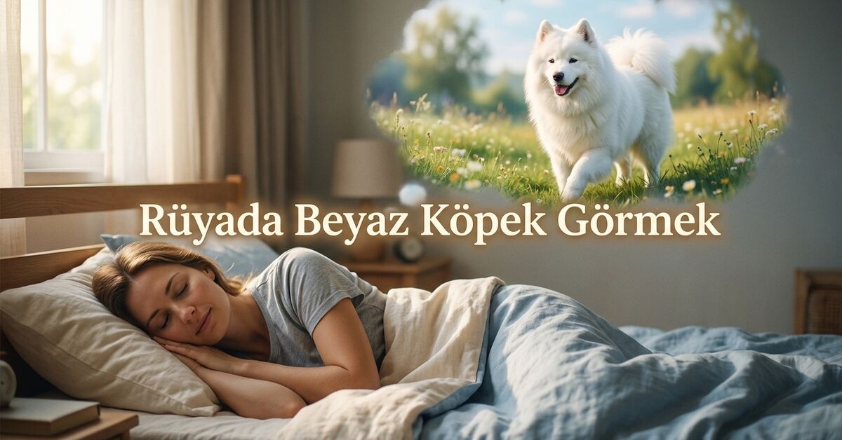 Rüyada beyaz köpek görmek ne anlama gelir?
