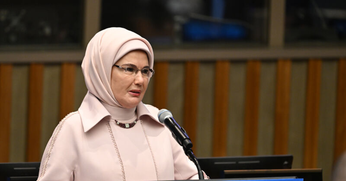 Emine Erdoğan BM'de Güvenli Dijital Sistemler İçin Konuştu