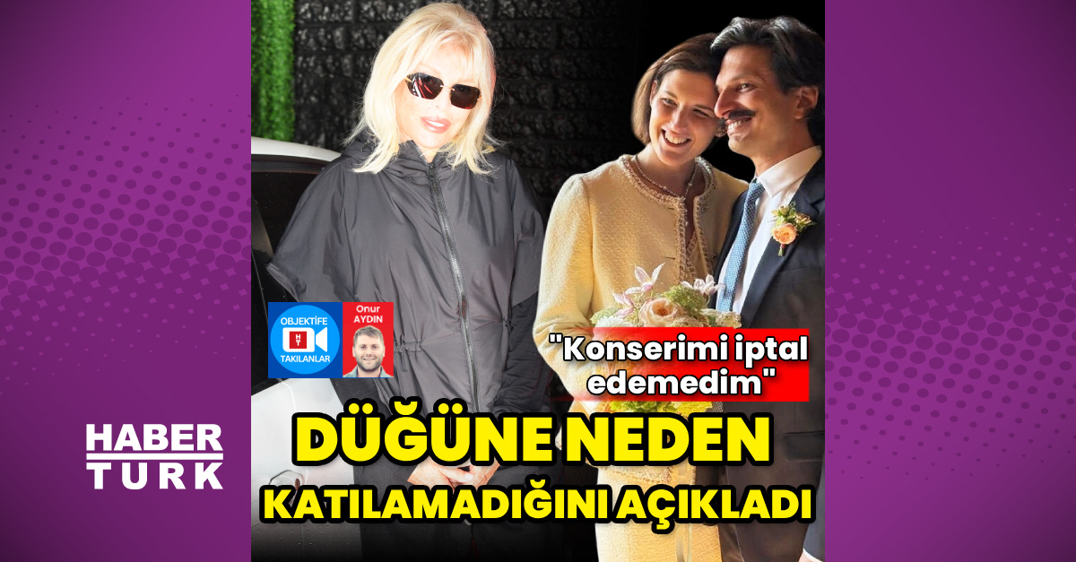 Ajda Pekkan yeğeninin düğününe neden katılamadığını açıkladı