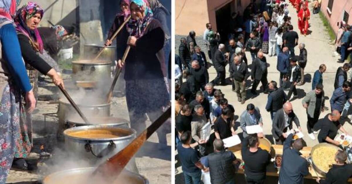 Bursa Keles'te 672 yıllık gelenek: Yılda 1 kez keşkek yapılıyor