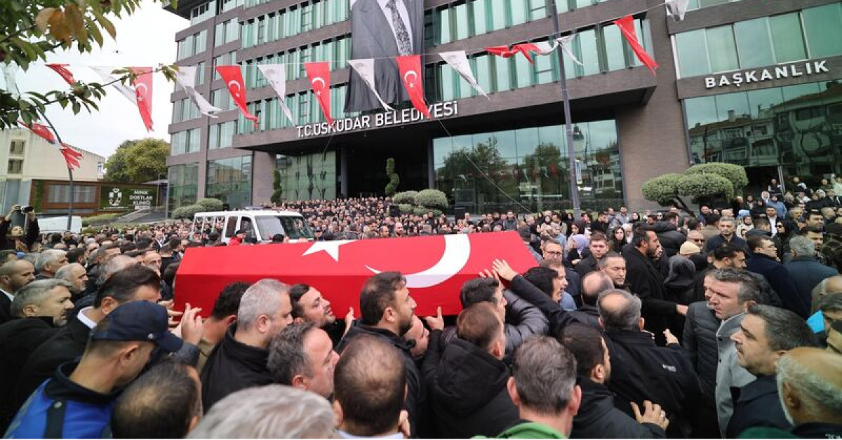 Üsküdar Belediye Başkan Vekili Dündar Ziya Gültekin için tören düzenlendi