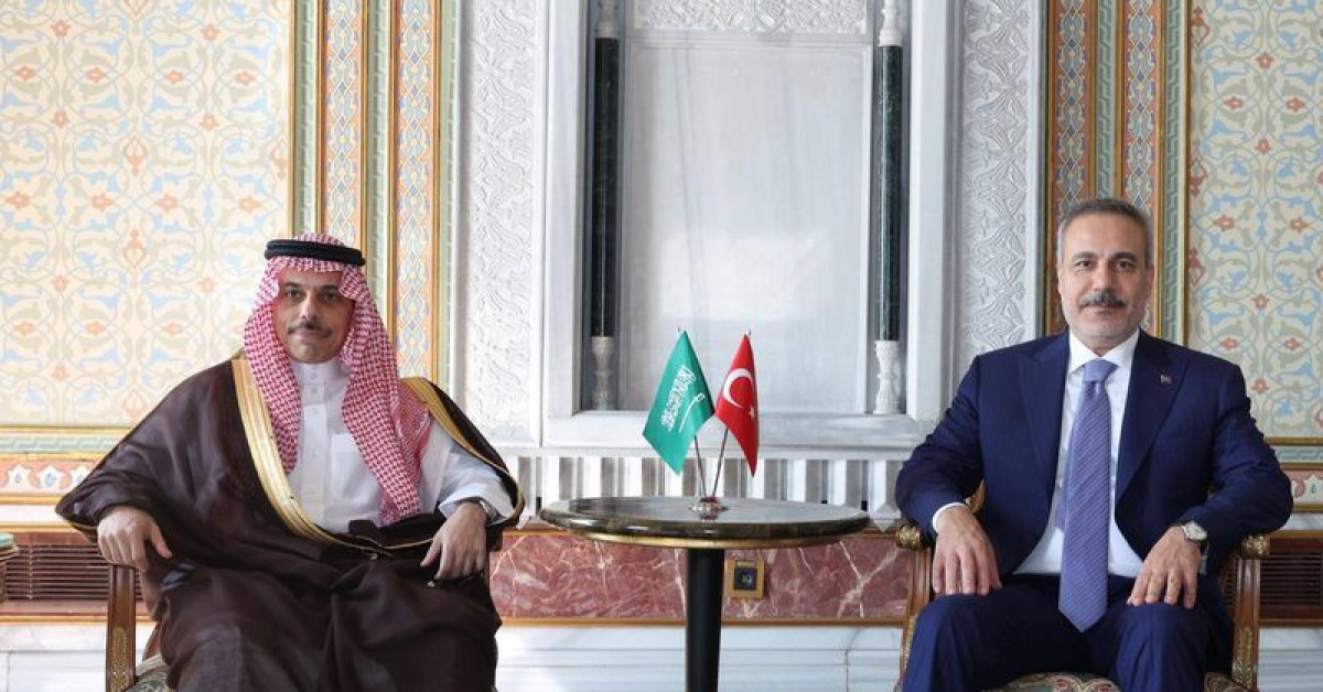 Bakan Fidan Suudi mevkidaşı Bin Ferhan ile görüştü