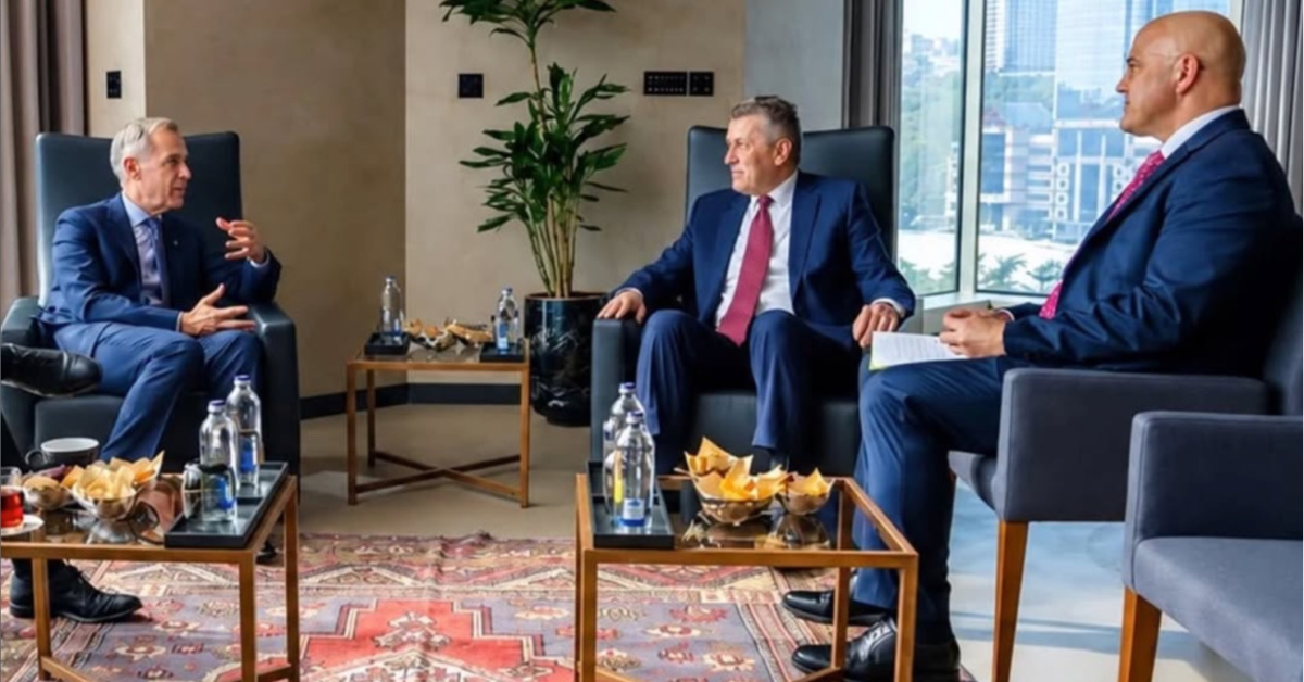 Sabancı Holding yönetimi Kanada Başbakanı Mark Carney ile görüştü