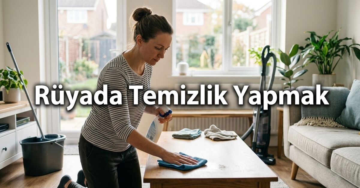 Rüyada temizlik yapmak ne anlama gelir?