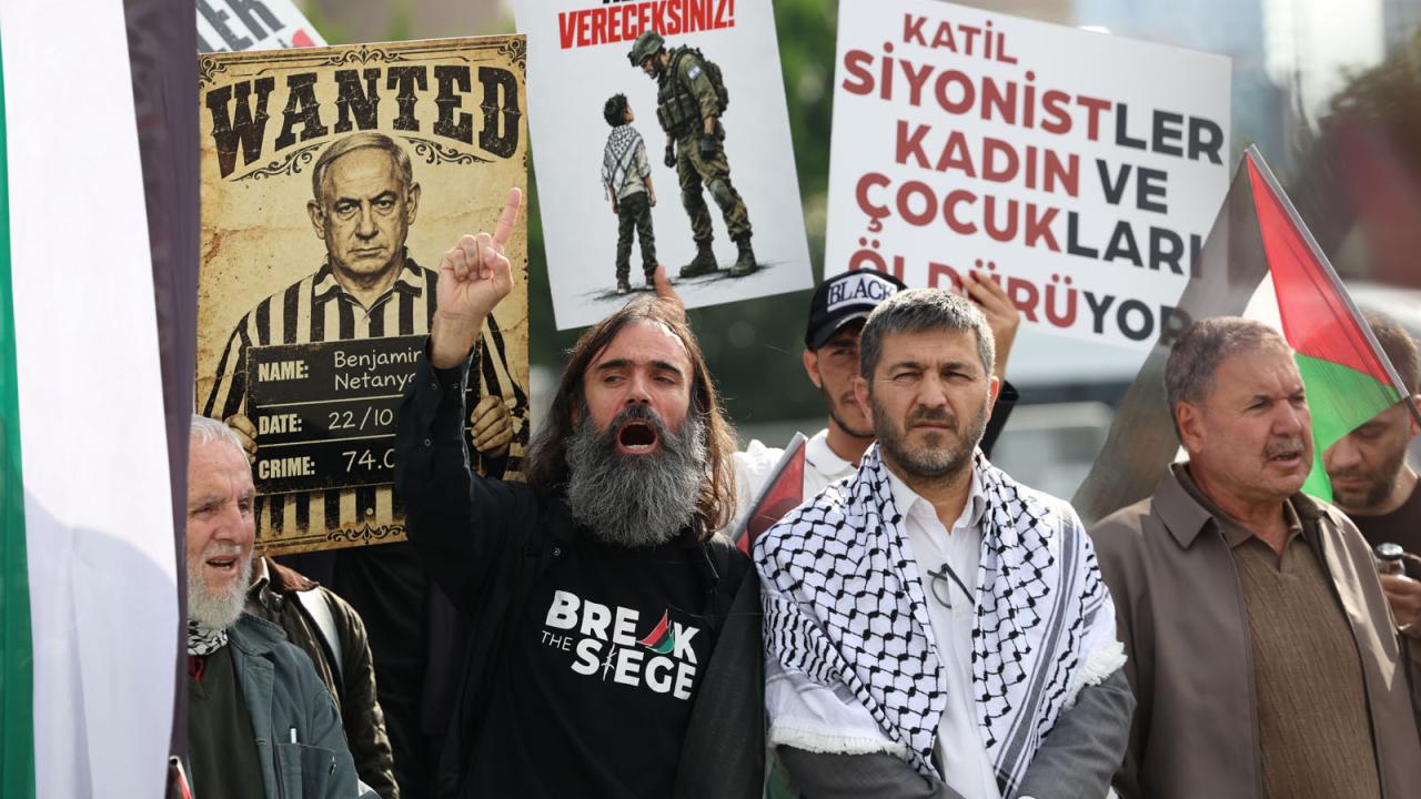 Netanyahu'nun yargılandığı sivil filo davası Çağlayan'da başladı