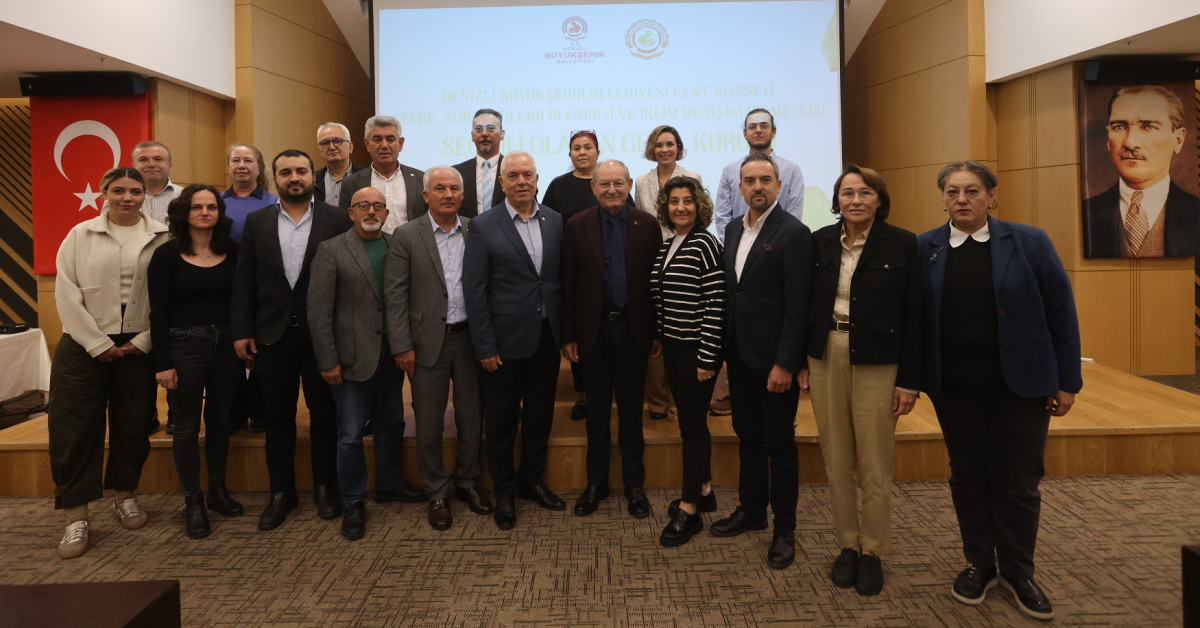 Denizli Kent Konseyi Çevre Meclisi Kuruldu