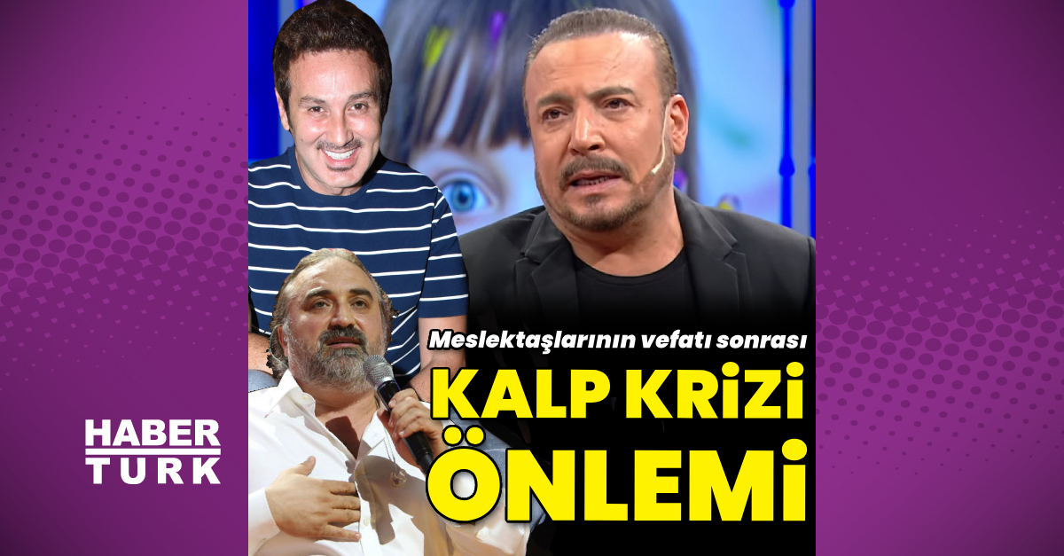 Cenk Eren'den konserlerde kalp krizi önlemi