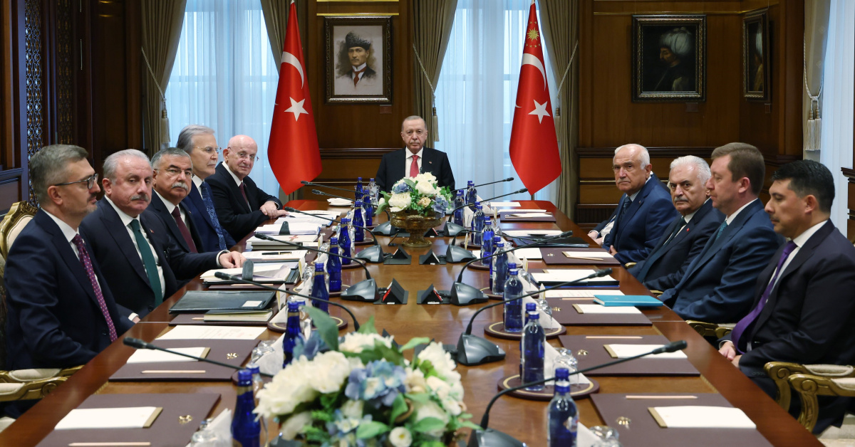 Cumhurbaşkanlığı YİK Külliye'de Toplandı