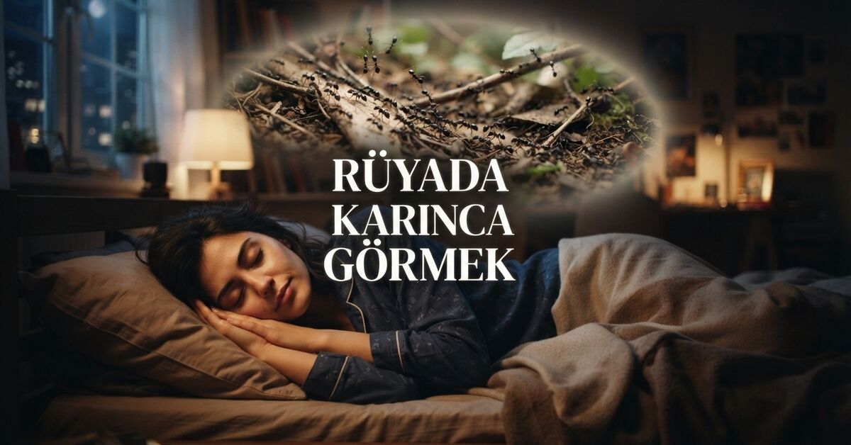 rüyada karınca görmek ne anlama gelir?