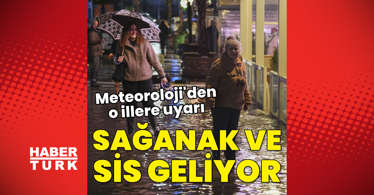 25 Ekim 2026 hava durumu: Ege kıyıları ve Doğu Anadolu için yağış uyarısı