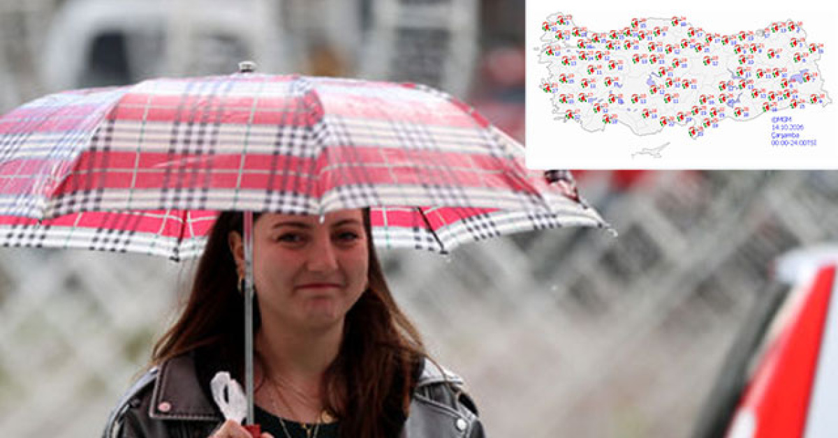 Meteoroloji'den 18 kente sarı alarm: Sağanak ve fırtına uyarısı