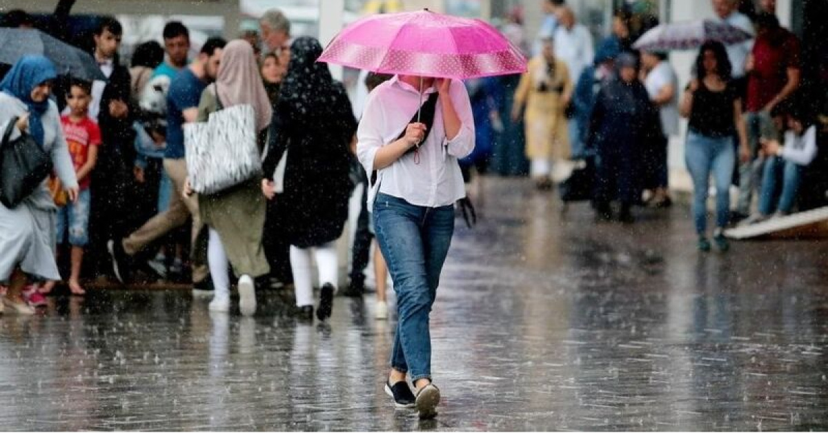 29 il için uyarı yapıldı: 4 ile turuncu, 25 ile sarı kod