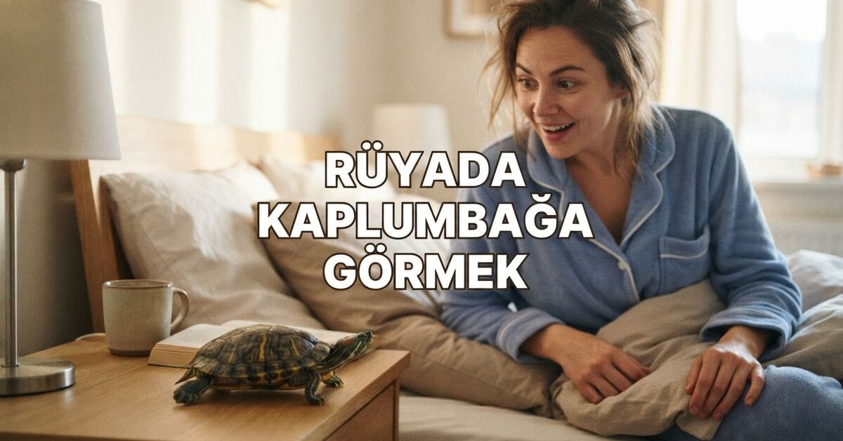 Rüyada kaplumbağa görmek ne anlama gelir? Tabiri
