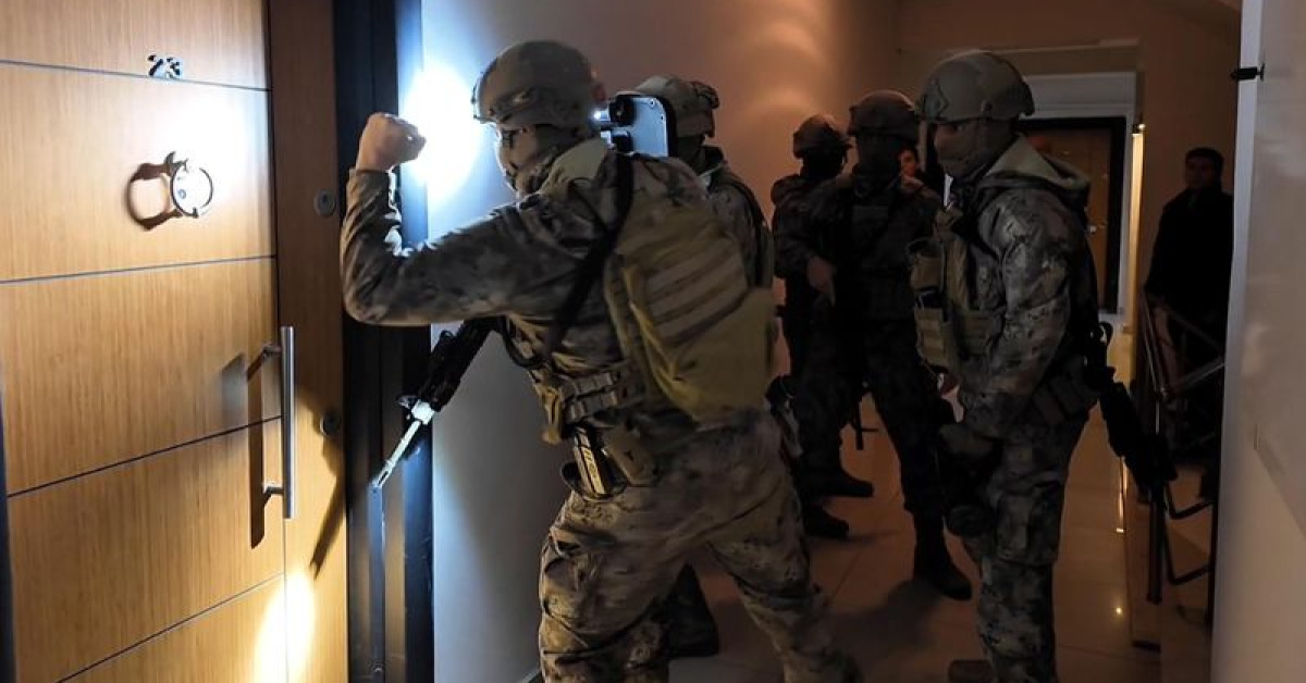 Daltonlar suç örgütüne operasyon: 33 gözaltı kararı