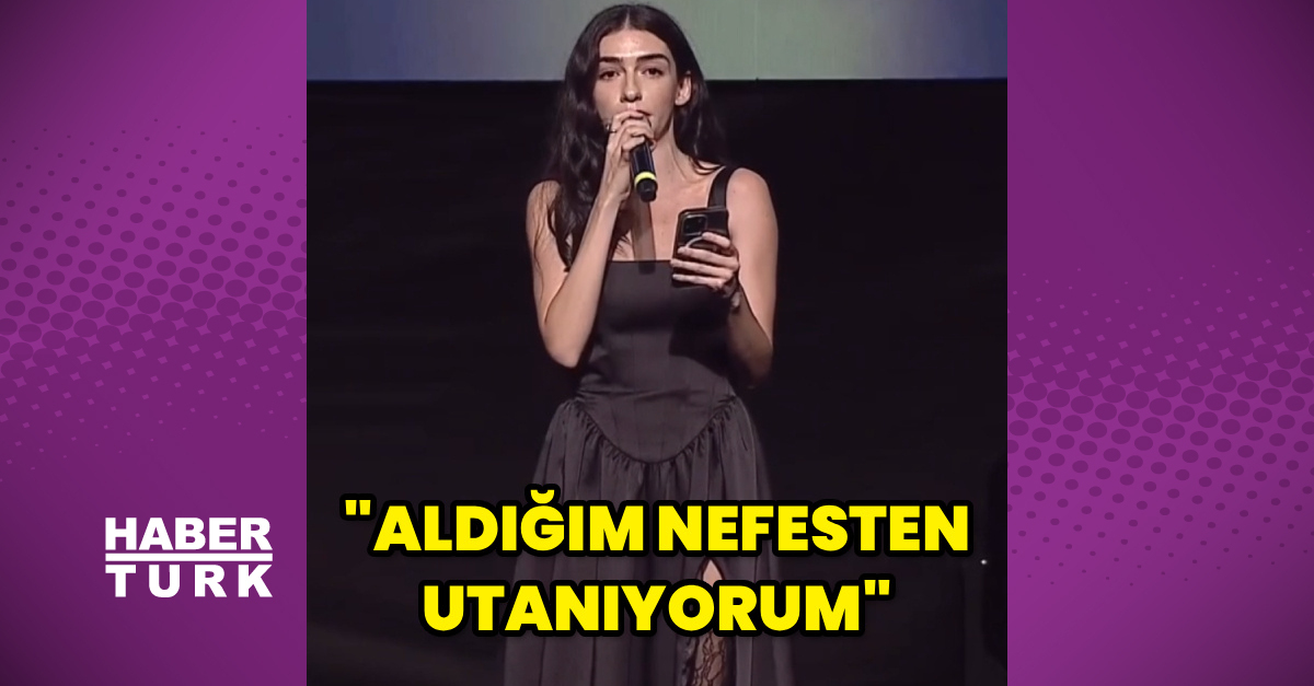 Hazar Ergüçlü: Aldığım nefesten utanıyorum