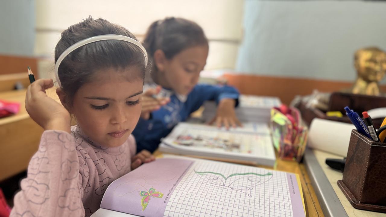 Konya'da tek öğrencili okulda İlayda'nın yalnızlığı bitti