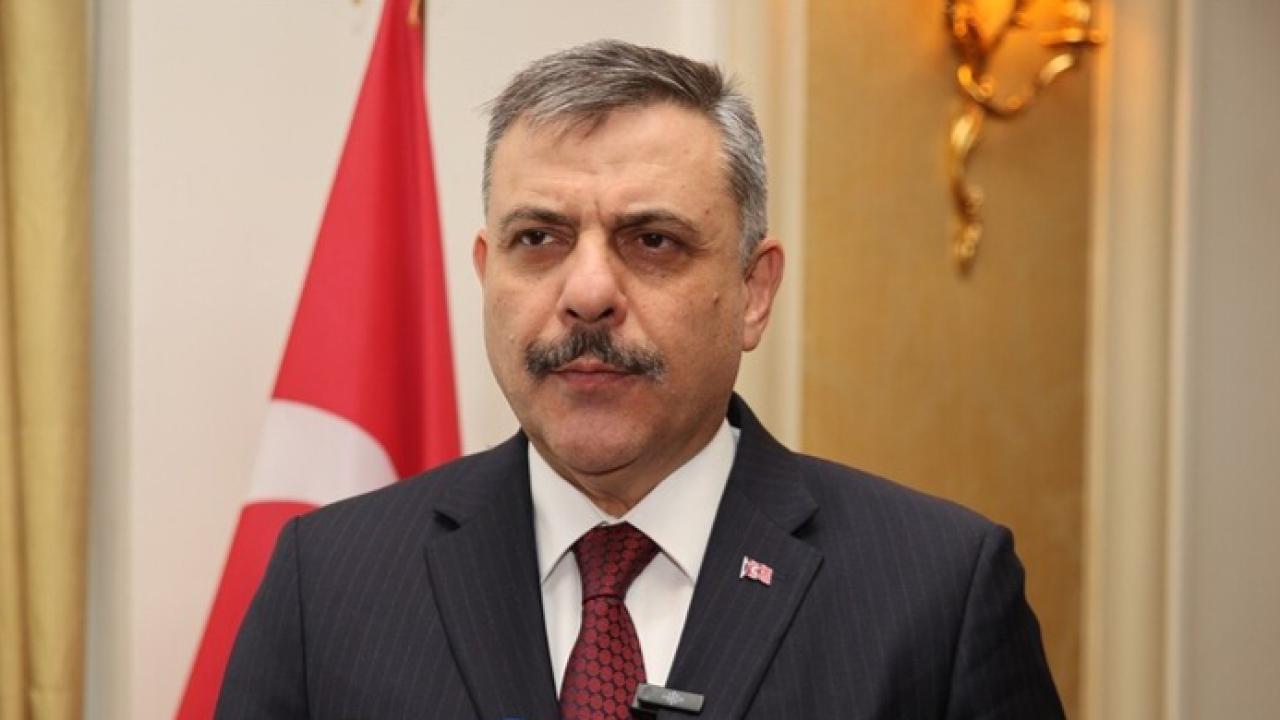 İçişleri Bakanı Mustafa Çiftçi'den şehit polis Ahmet Türkoğlu'na taziye