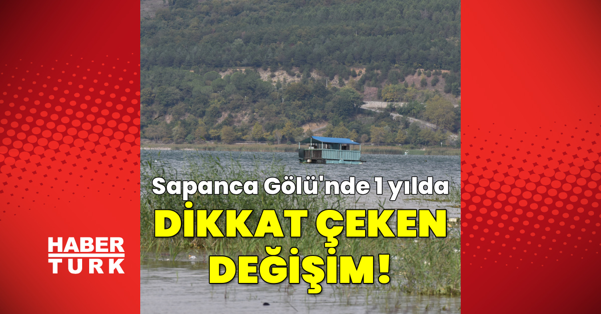 Sapanca Gölü'nde Su Seviyesi Geçen Yıla Göre 75 Santimetre Arttı