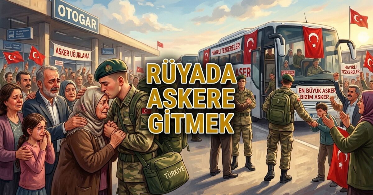 rüyada askere gitmek ne anlama gelir ikinci kez askere gitmenin anlamı