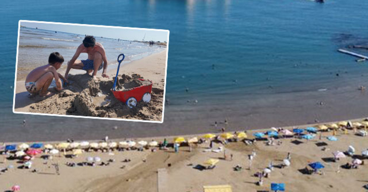 Mersin Kızkalesi'nde Ekim Ayında Sonbaharda Deniz Keyfi