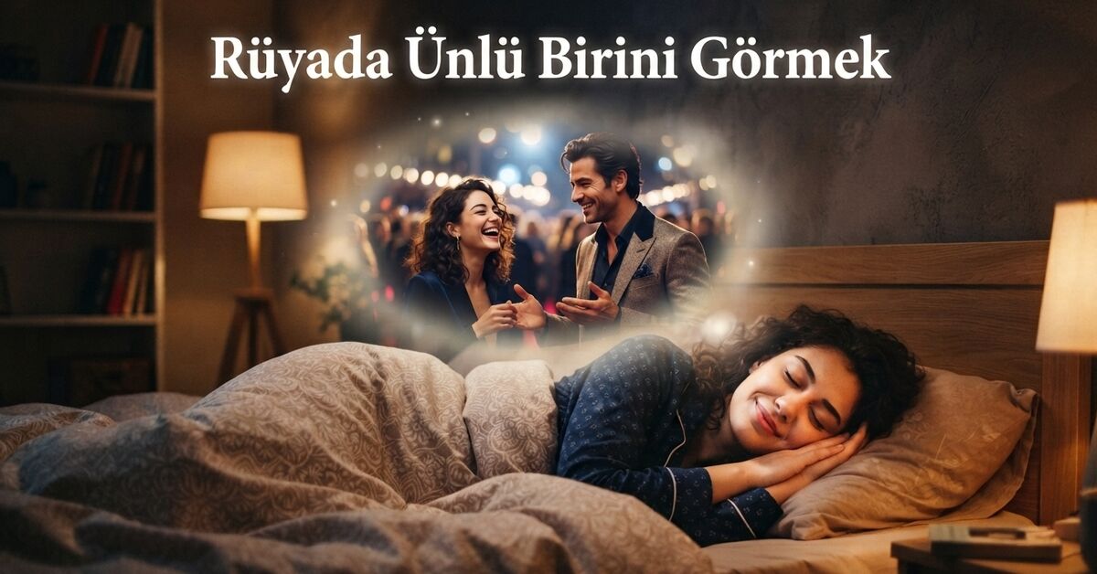 Rüyada Ünlü Biri Görmek Ne Anlama Gelir? Tabiri ve Anlamı