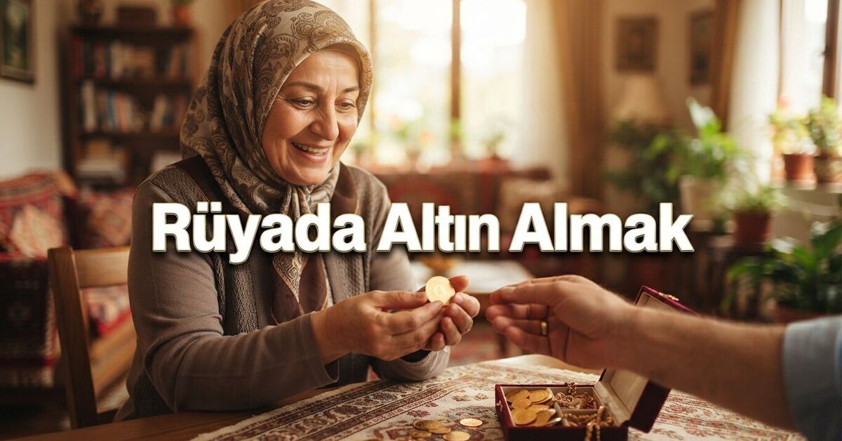 rüyada altın almak ne anlama gelir?