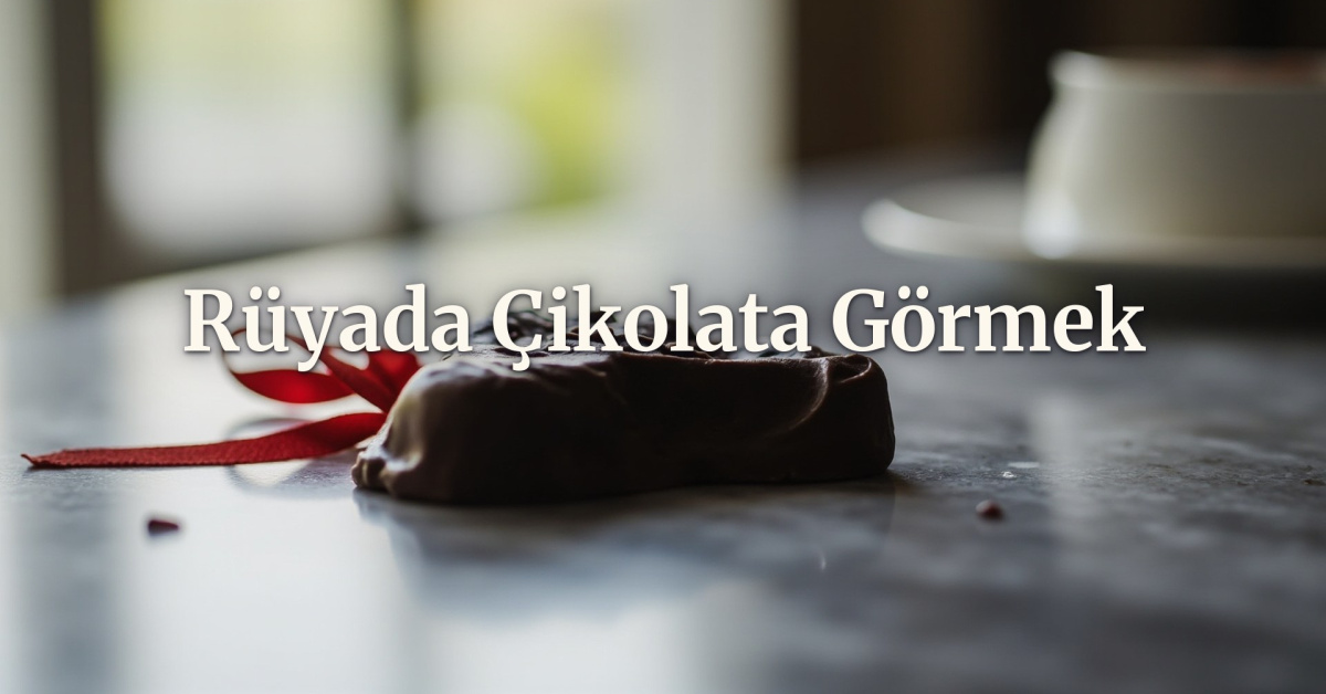 Rüyada çikolata görmek ne anlama gelir?