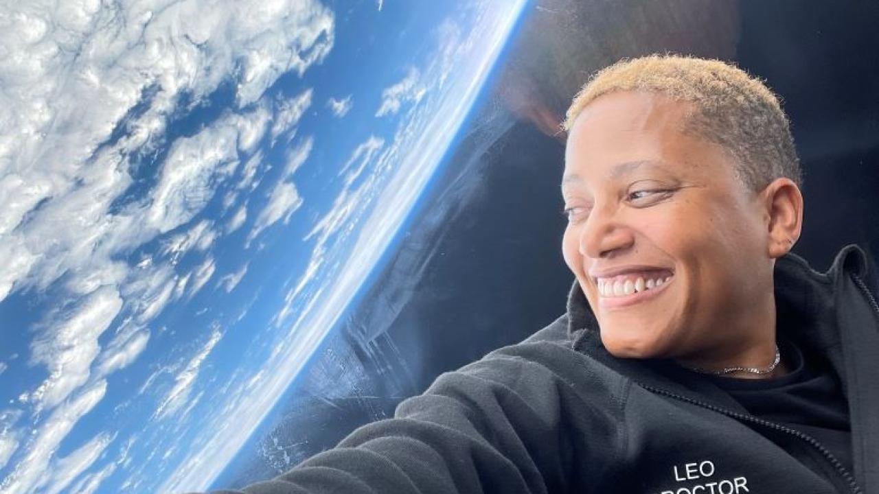 ABD'li astronot Sian Proctor: Uzaya Dünya için gidiyoruz