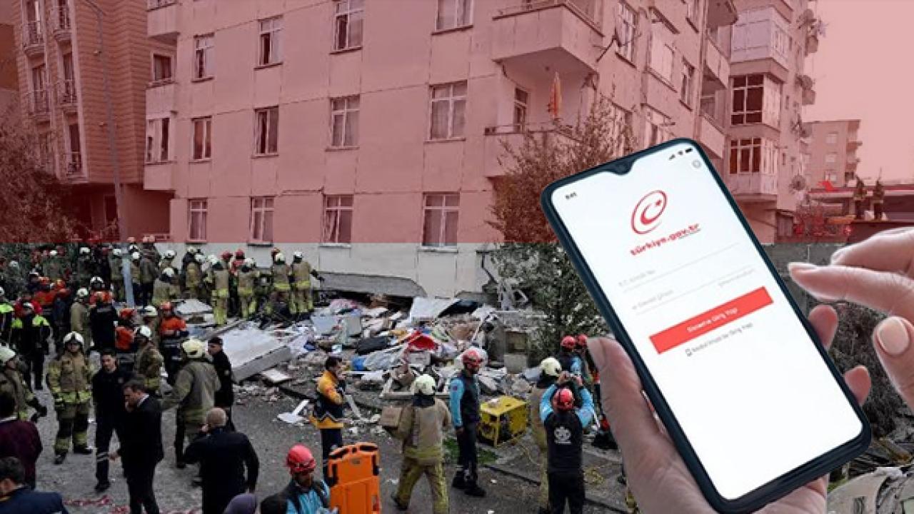 Maltepe bina çökmesi sonrası e-Devlet'te yoğunluk oluştu