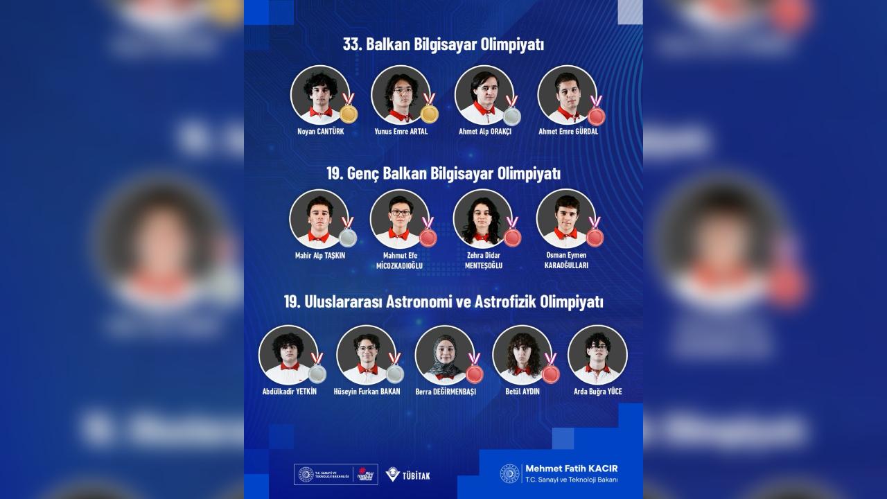 2026 bilim olimpiyatlarında türkiye 78 madalya kazandı