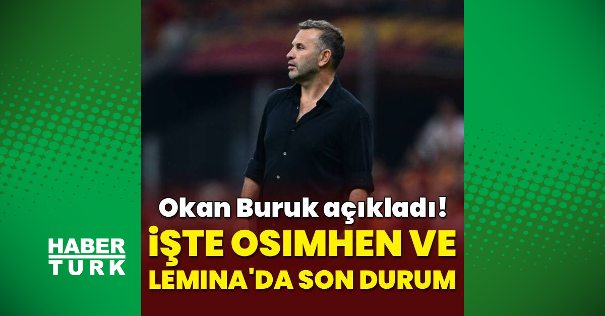 Galatasaray Teknik Direktörü Okan Buruk'tan Kocaelispor Maçı Değerlendirmesi