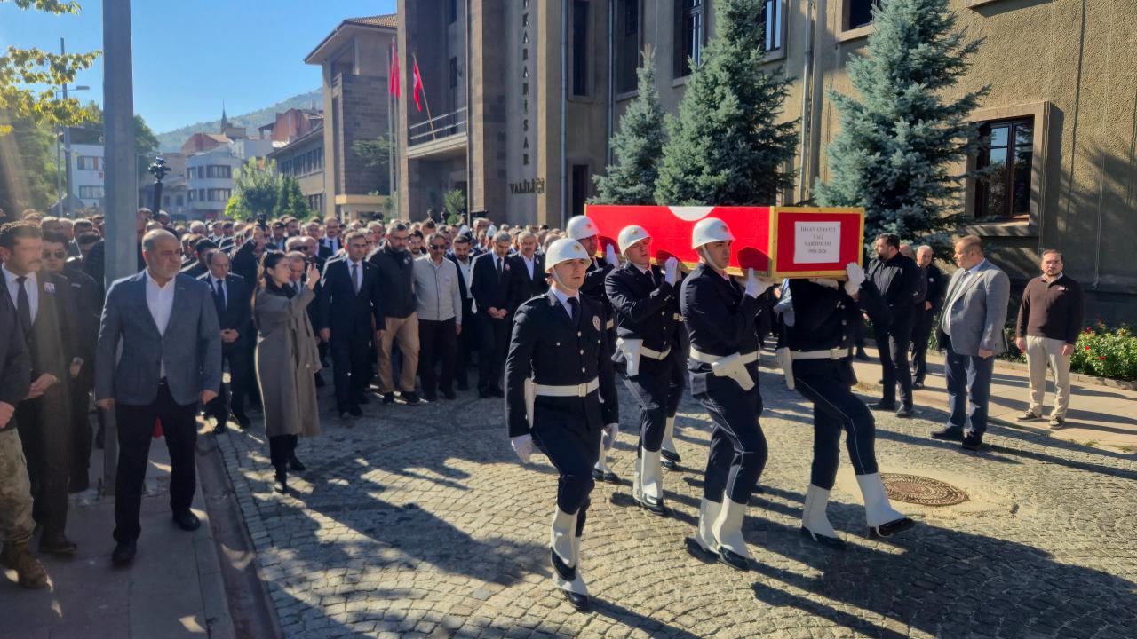 Vali Yardımcısı İhsan Ayrancı'nın cenazesi Amasya'ya uğurlandı