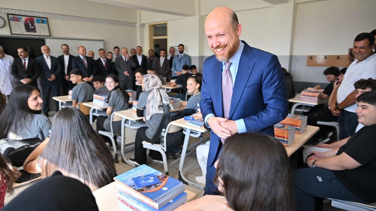 Bilal Erdoğan Diyarbakır'da öğrencilere seslendi