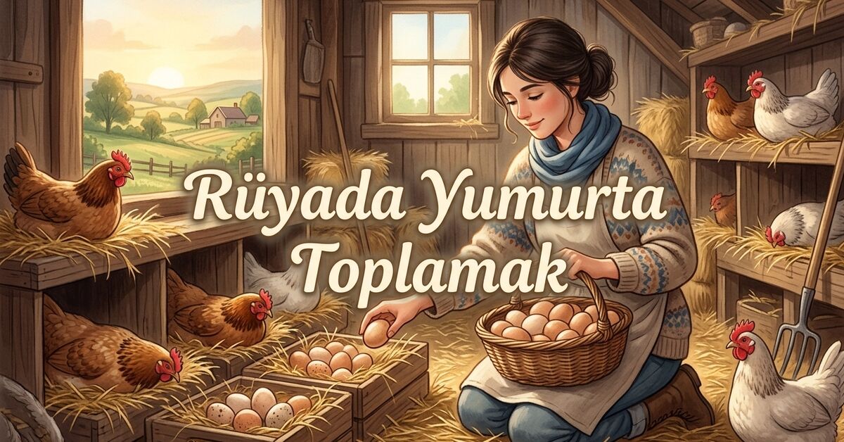 Rüyada Yumurta Toplamak Ne Anlama Gelir?
