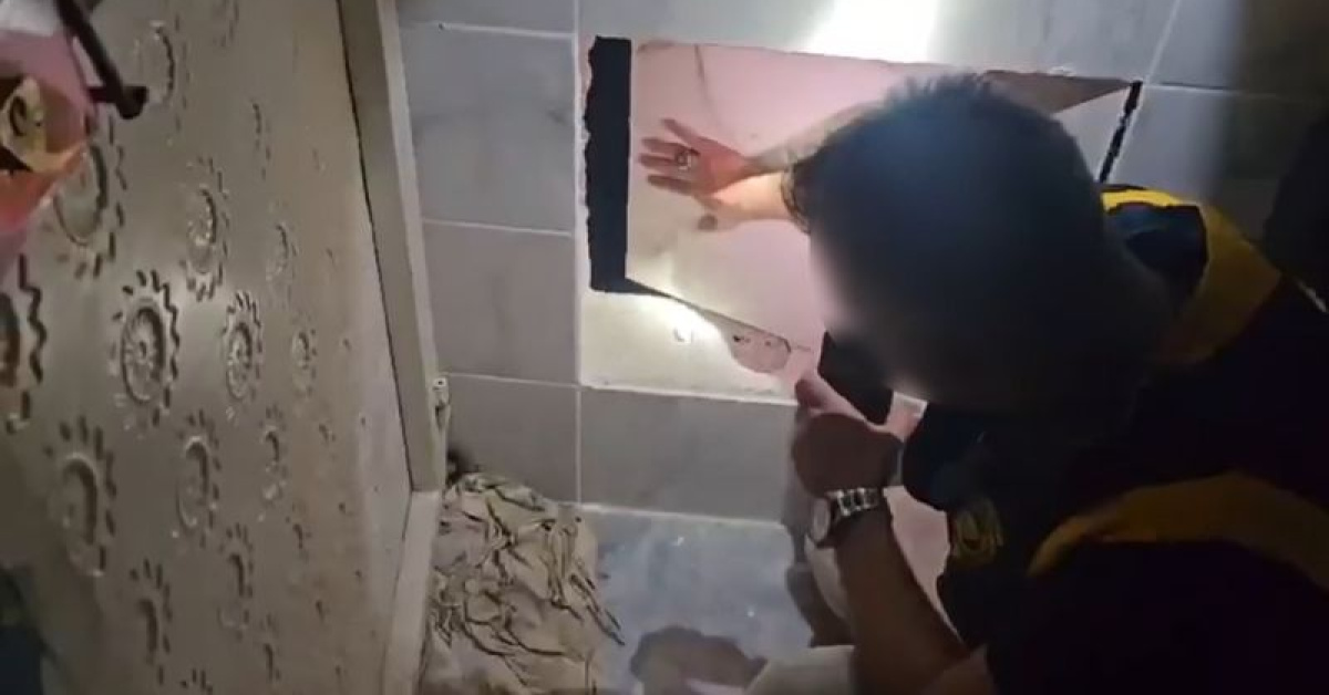 Şanlıurfa'da fayans kaplı gizli bölmede saklanan katil zanlısı yakalandı