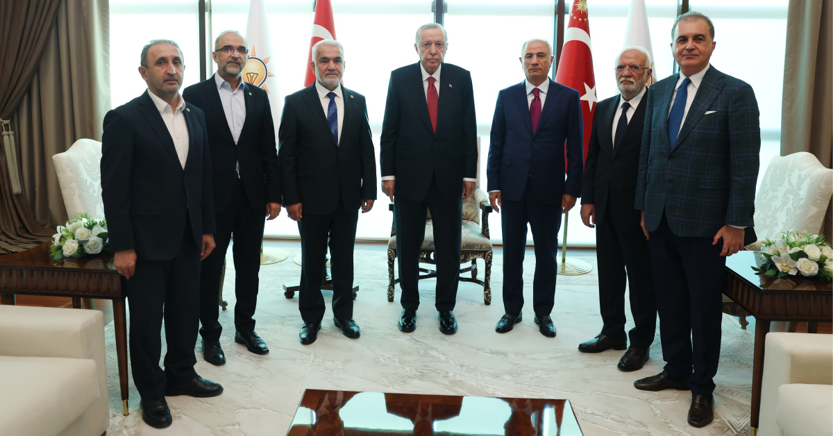Cumhurbaşkanı Erdoğan HÜDAPAR Lideri Yapıcıoğlu'nu Kabul Etti