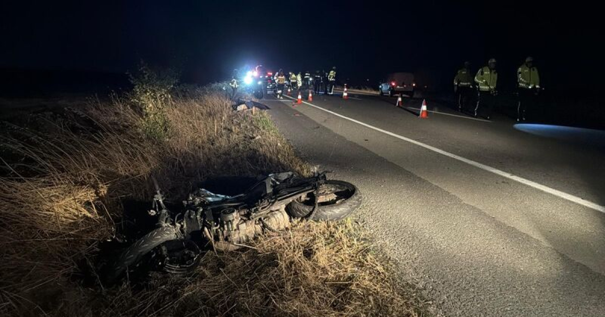 Çorlu'da kamyonun çarptığı motosiklet sürücüsü Barış Sarp Karaca hayatını kaybetti